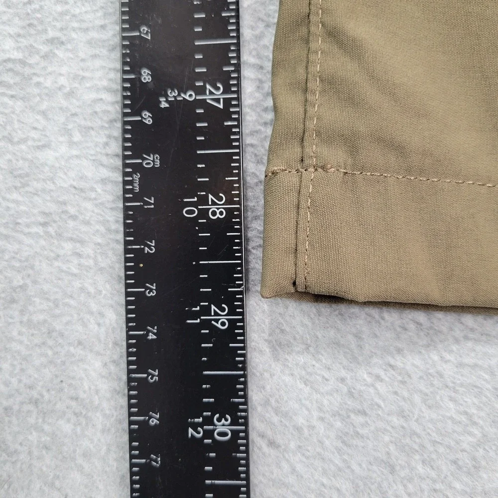 Eddie Bauer Takeoff Chino Pants Mens 33x30 Brown‎ UPF 50+ DWR D3853309